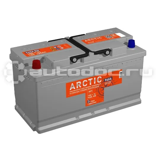 TITAN Аккумулятор ARCTIC 6СТ-100.1 VL
