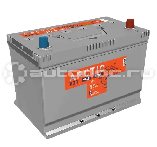 TITAN Аккумулятор ARCTIC ASIA 6СТ-95.0 VL B01