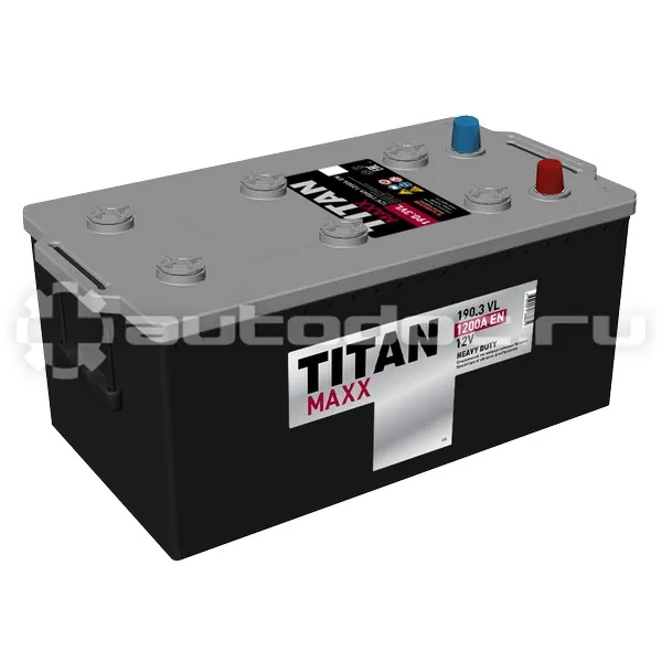 TITAN Аккумулятор MAXX (190.3 VL (О.П.) 1200А (513х225х218))