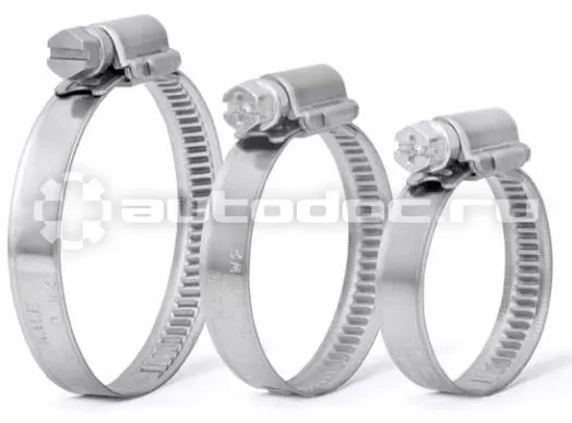 KALE CLAMP Хомут червячный 25-40 | 9 C7 W2 (нержавеющая сталь)