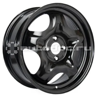 ТЗСК Диск колесный 6,5x16 | 4x100 ET50 D54,1 Hyundai Solaris, Kia Rio черный