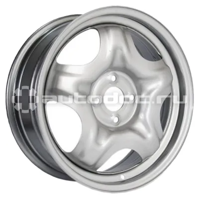 ТЗСК Диск колесный 6,5x16 | 4x100 ET50 D54,1 Hyundai Solaris, Kia Rio серебро