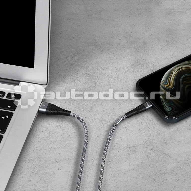 TFN Кабель 8pin forza 1.0m graphite