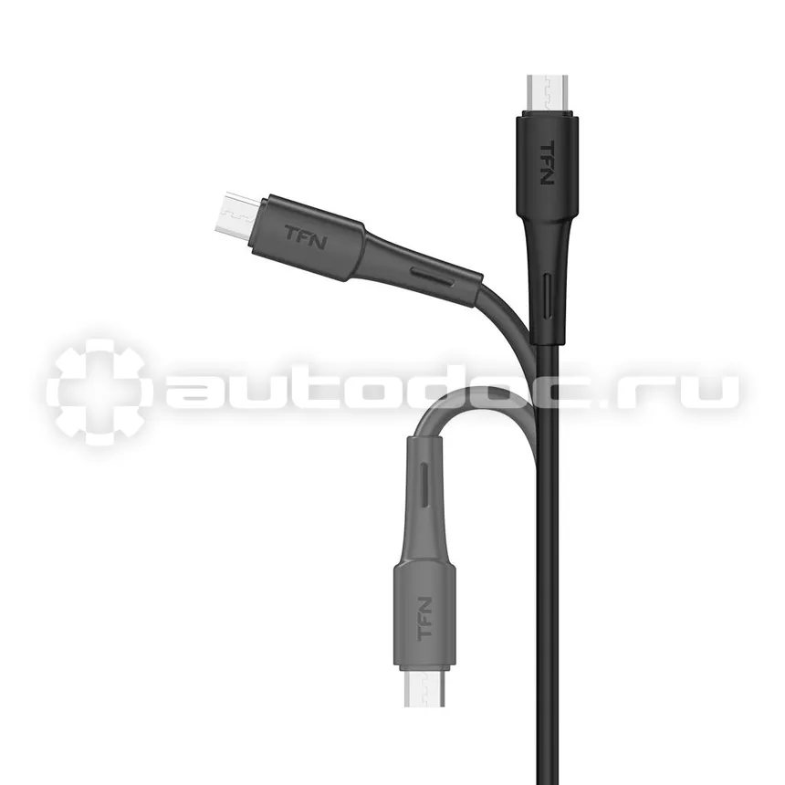 TFN Кабель microUSB 2.0m black