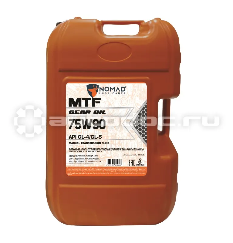 NOMAD MTF 75W90 API GL-4/GL-5