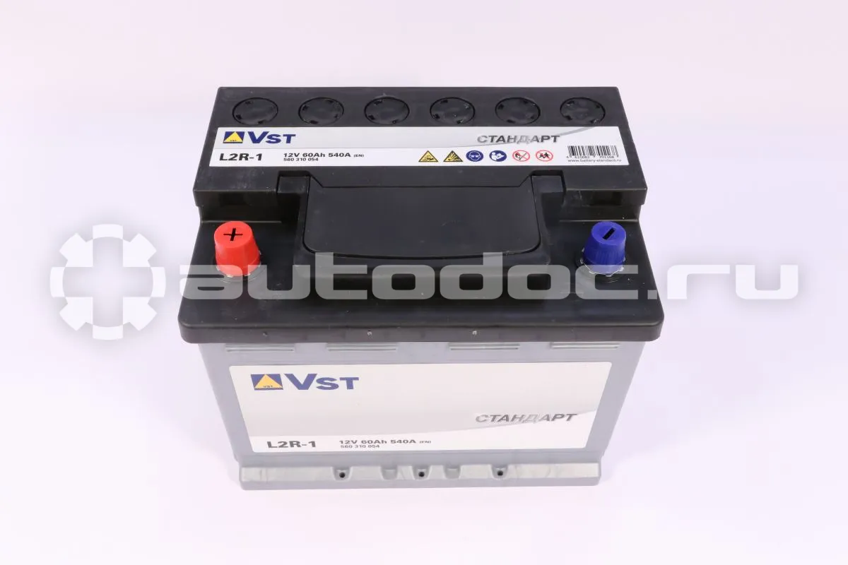 Купить аккумулятор VST L2 560310054 60 А/ч 12V 540EN прямой