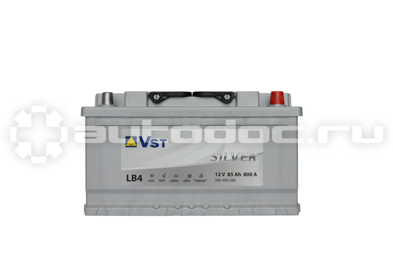 VST Аккумулятор 12 V, 85 А/ч, 800А, 315x175x175