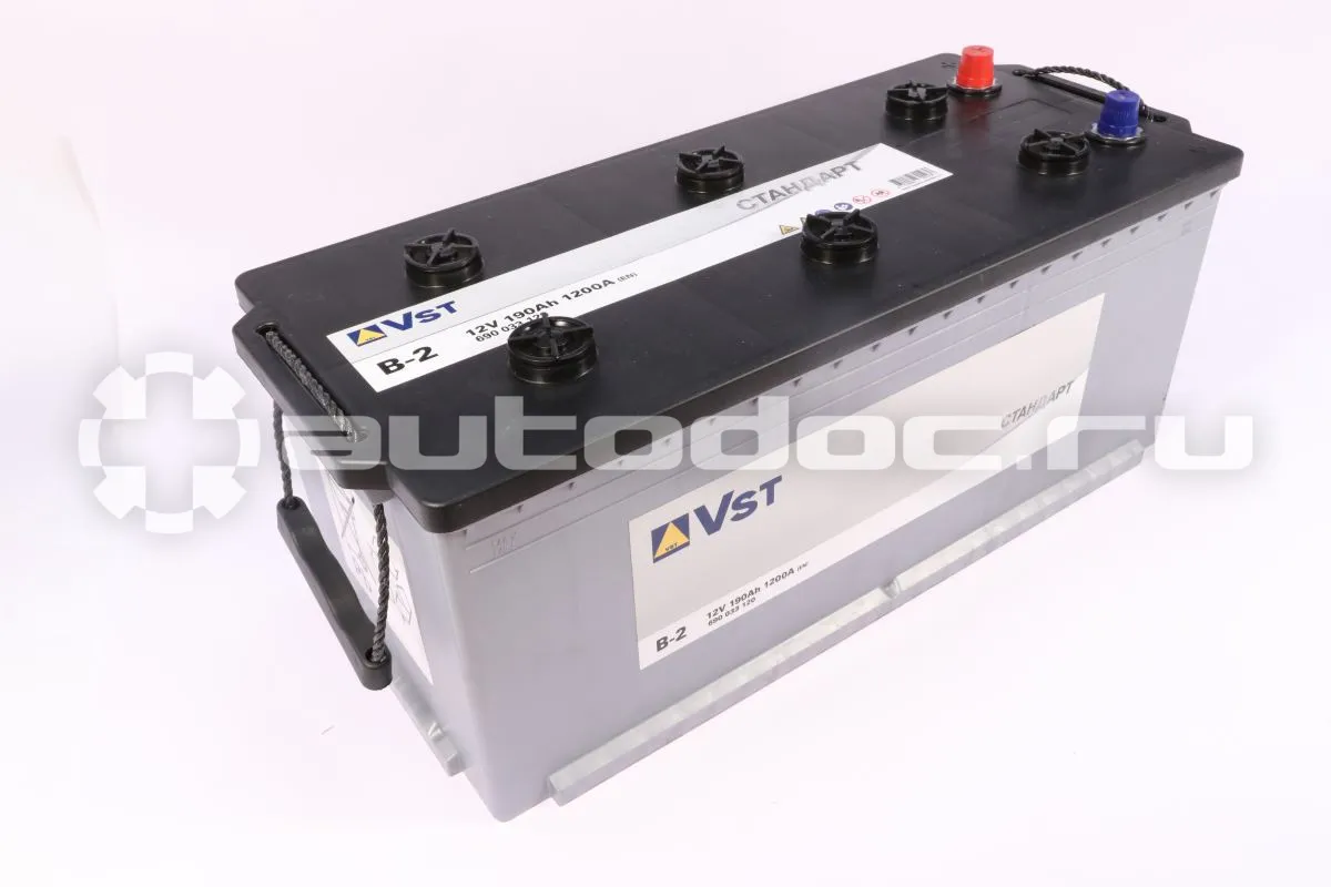 VST Аккумулятор 12 V, 190 А/ч, 1200А, прямая полярность