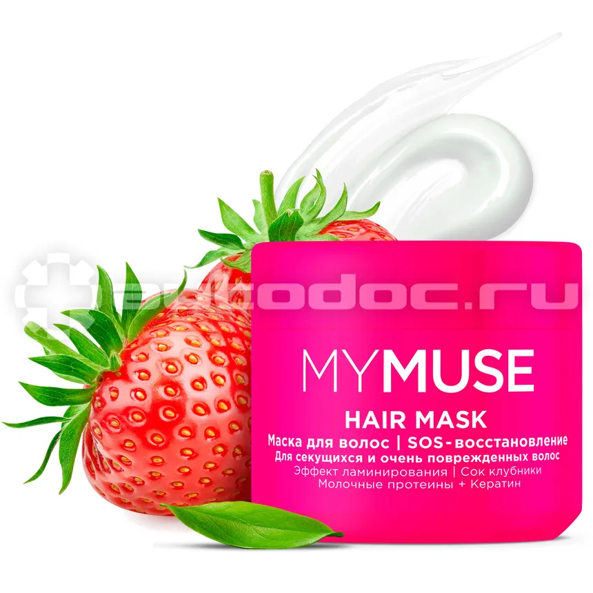 MYMUSE Маска для волос SOS восстановление
