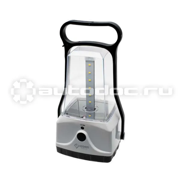 КОСМОС Фонарь аккумуляторный кемпинговый KOSMOS premium COB 4LED 3Вт аккум. 4В 2А.ч