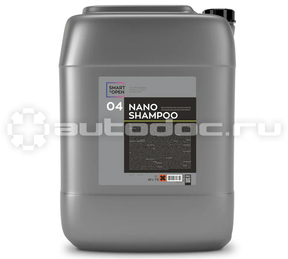 SMART OPEN Наношампунь для ручной мойки SMART NANO SHAMPOO 04