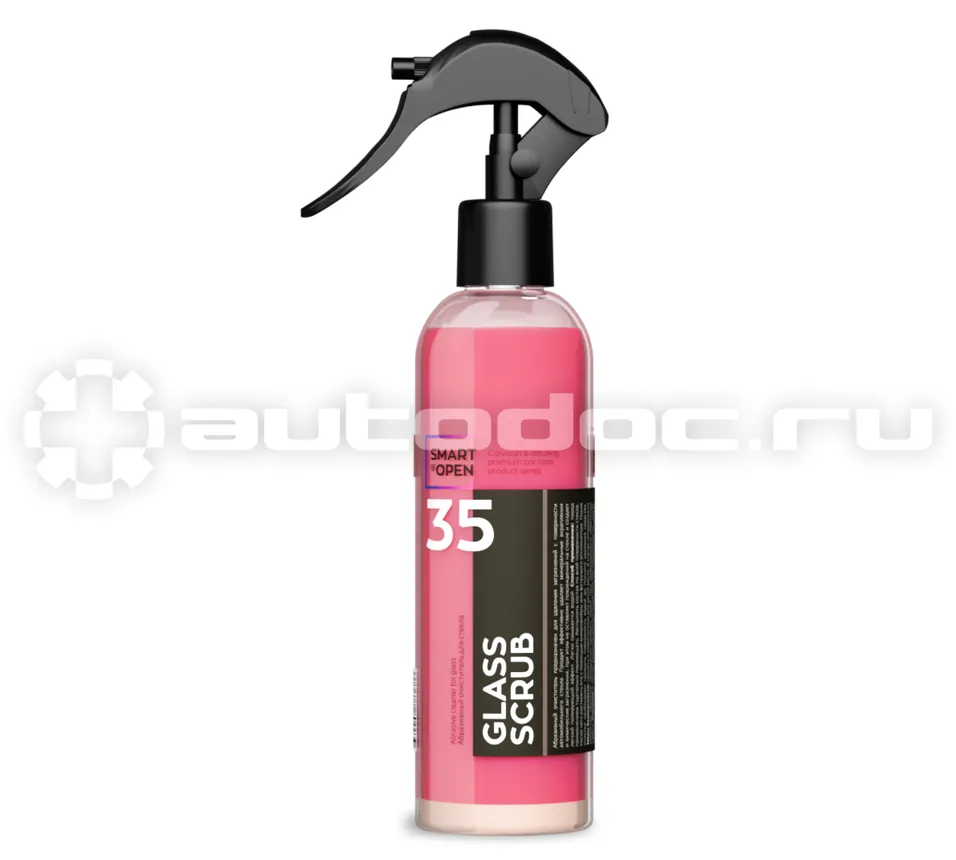 SMART OPEN Абразивный очиститель для стекла SMART GLASS SCRUB 35