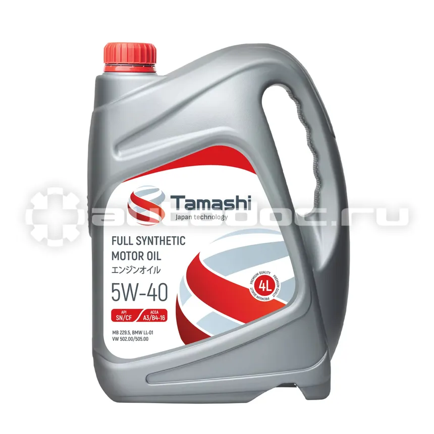 TAMASHI 5W-40 API SN/CF, A3/B4-16