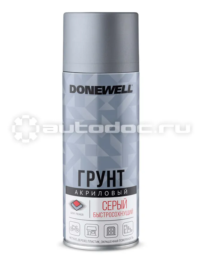 DONEWELL Грунт универсальный DONEWELL акриловый (серый)