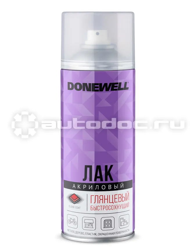 DONEWELL Лак акриловый DONEWELL универсальный глянцевый