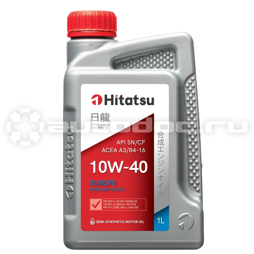 HITATSU 10W-40 Europe Premium Series