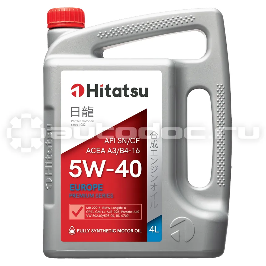 HITATSU 5W-40 Europe Premium Series