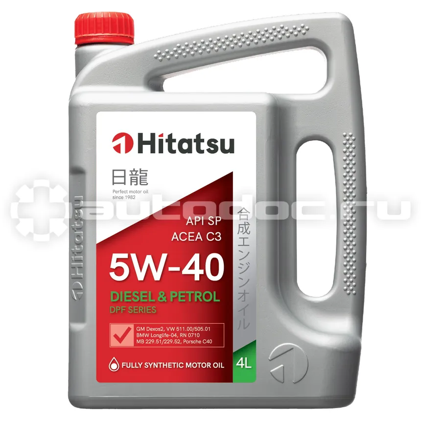 HITATSU 5W-40 Diesel & Petrol DPF Series