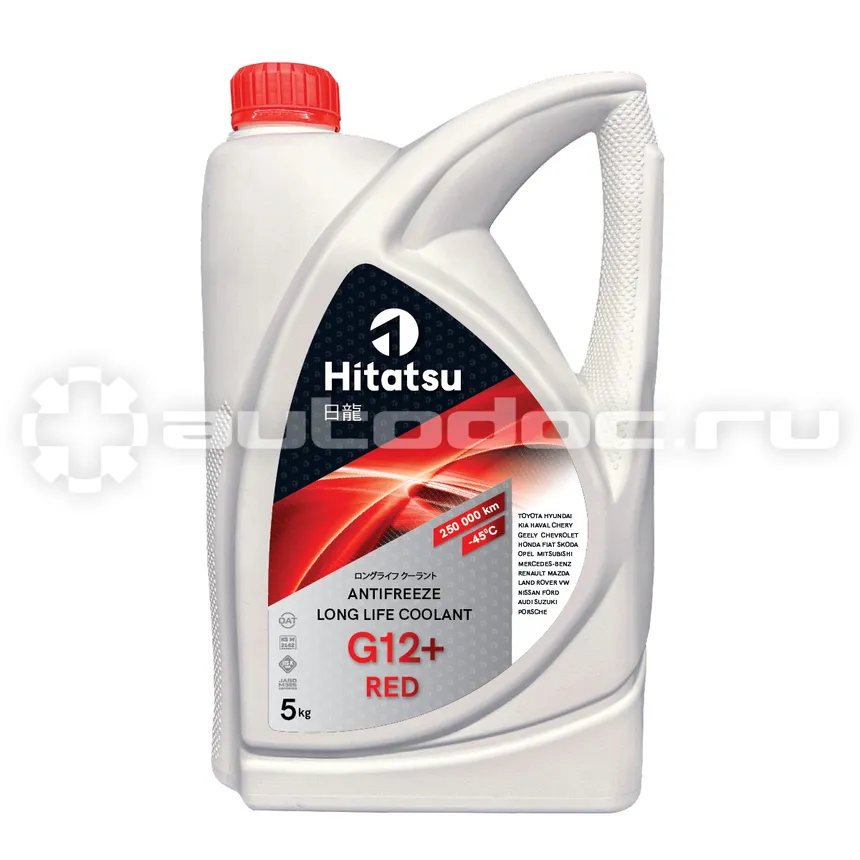 HITATSU Long Life Coolant G12+ RED