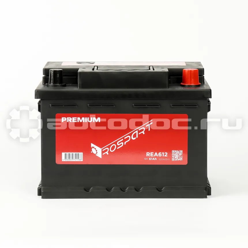ROSPART Аккумулятор Premium 12V 61Ah 560A 242x175x175 /-+/