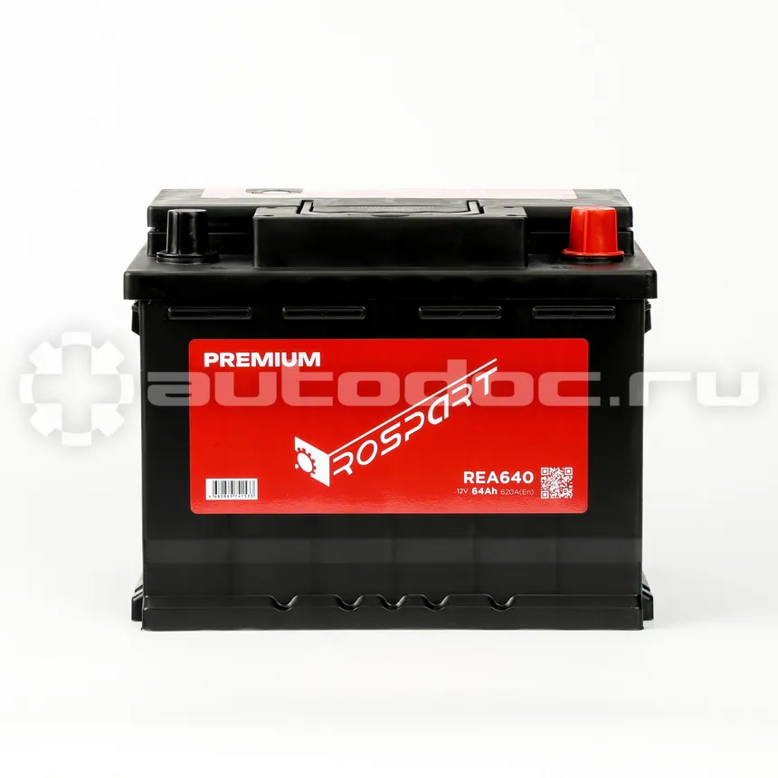 ROSPART Аккумулятор Premium 12V 64Ah 640A 242x175x190 /-+/