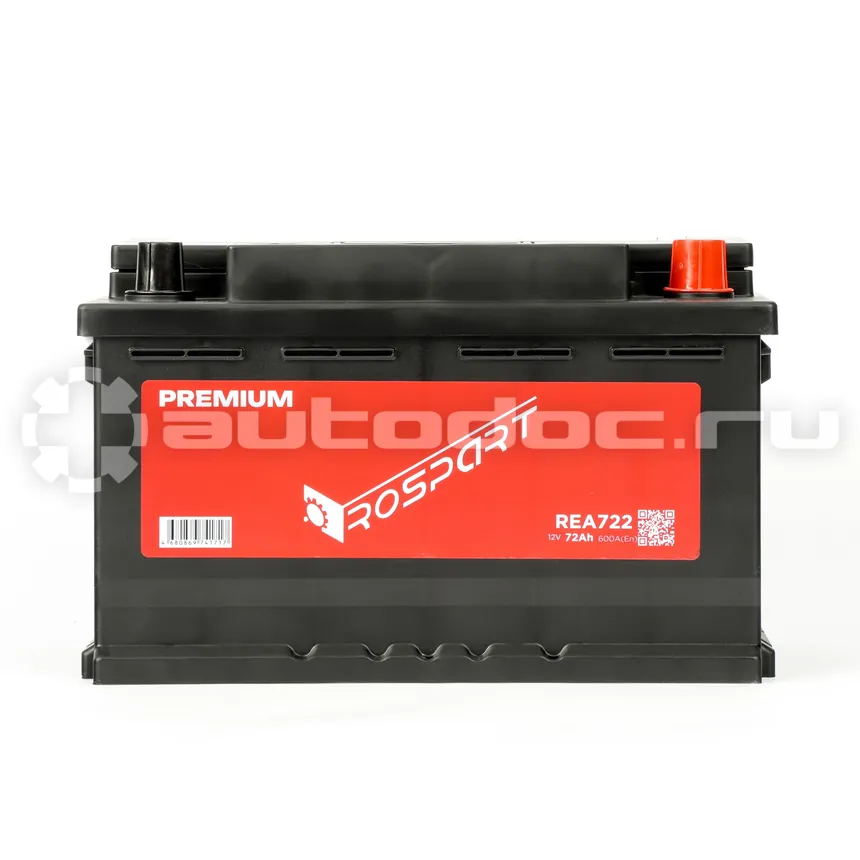 ROSPART Аккумулятор Premium 12V 72Ah 720A 278x175x175 /-+/