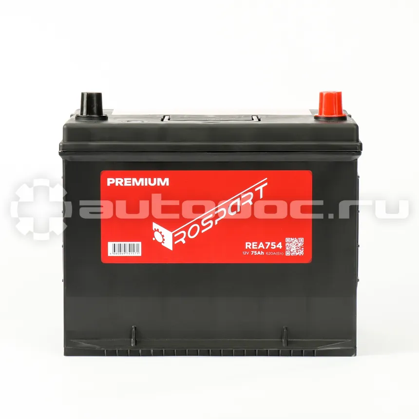 ROSPART Аккумулятор Premium 12V 75Ah 630A 270x173x222 /-+/