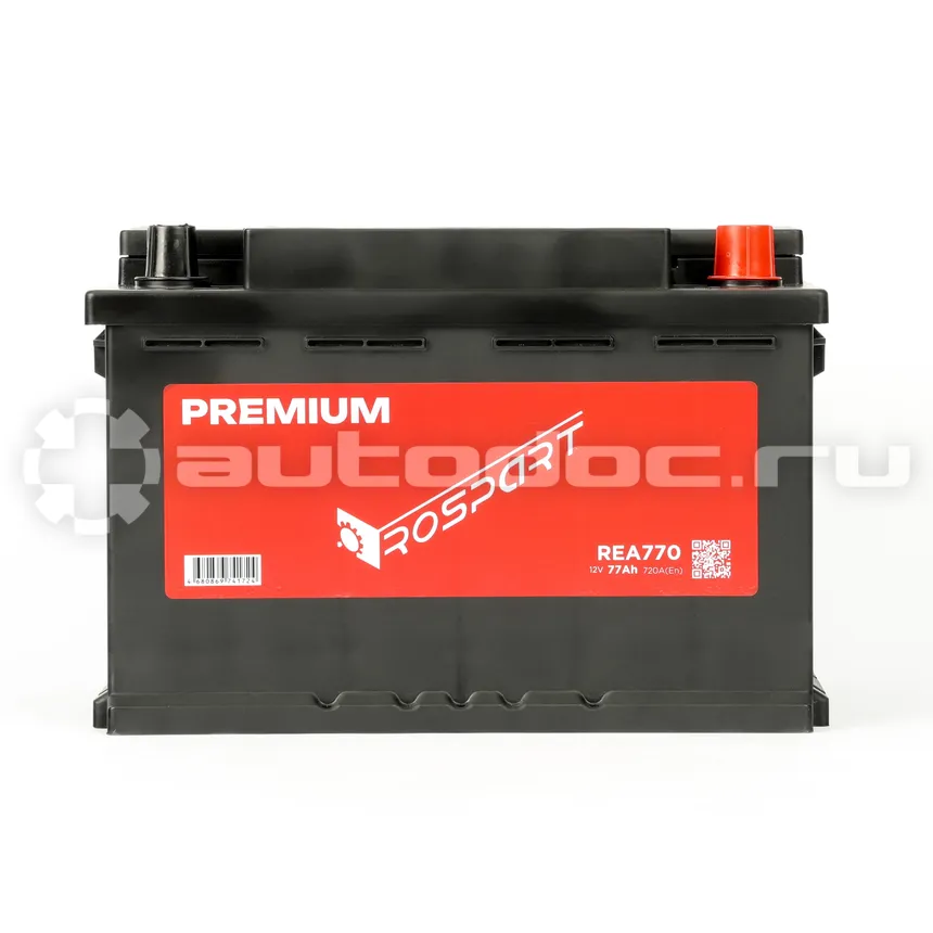 ROSPART Аккумулятор Premium 12V 77Ah 760A 278x175x190 /-+/