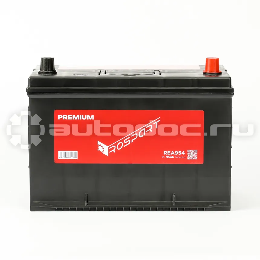 ROSPART Аккумулятор Premium 12V 95Ah 800A 306x173x222 /-+/