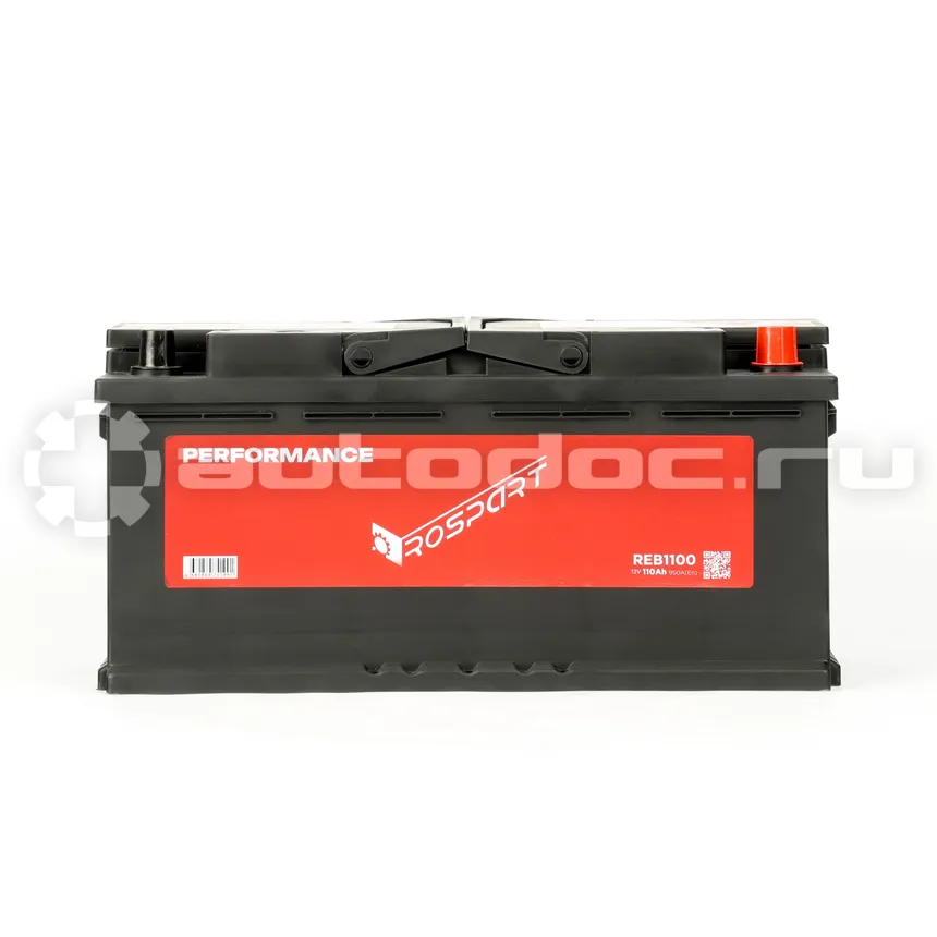 ROSPART Аккумулятор Performance 12V 110Ah 800A 392x175x190 /-+/
