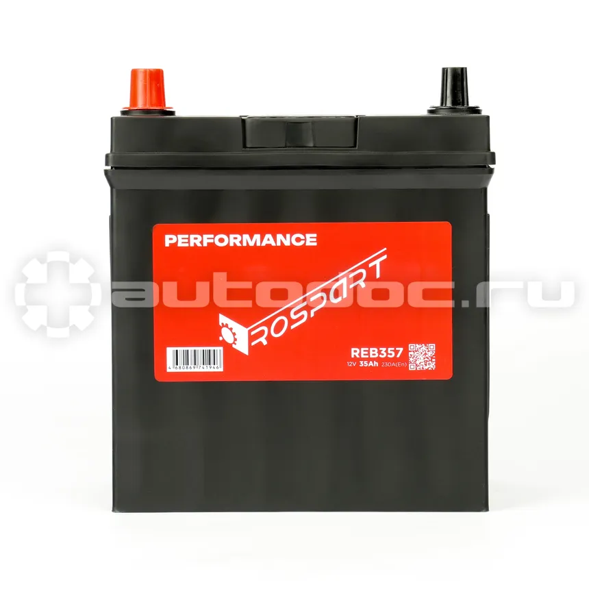 ROSPART Аккумулятор Performance 12V 35Ah 240A 187x127x220 /+-/