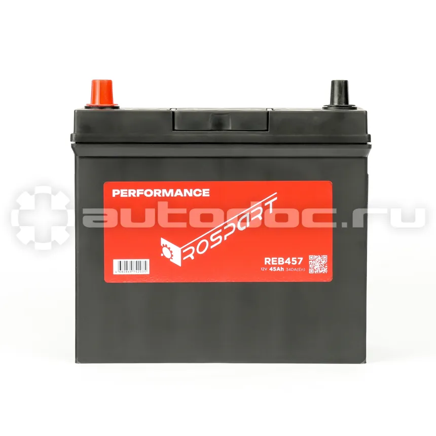 ROSPART Аккумулятор Performance 12V 45Ah 330A 237x127x227 /+-/