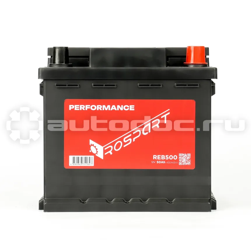 ROSPART Аккумулятор Performance 12V 50Ah 450A 207x175x190 /-+/
