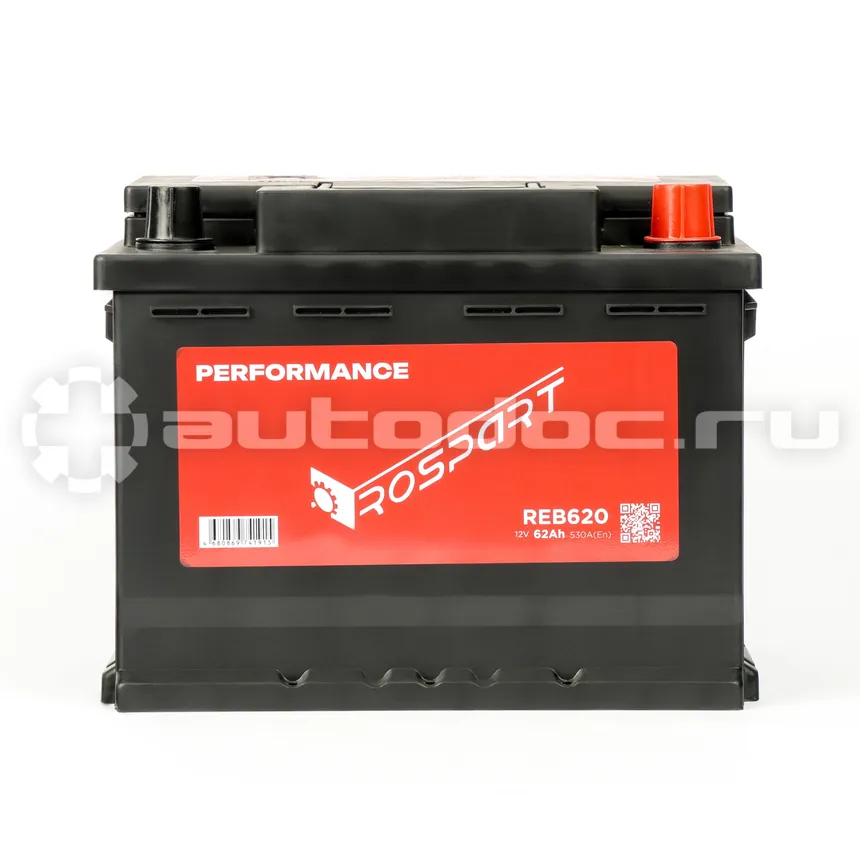 ROSPART Аккумулятор Performance 12V 62Ah 520A 242x175x190 /-+/