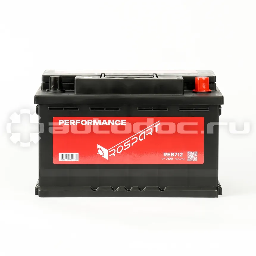 ROSPART Аккумулятор Performance 12V 71Ah 620A 278x175x175 /-+/