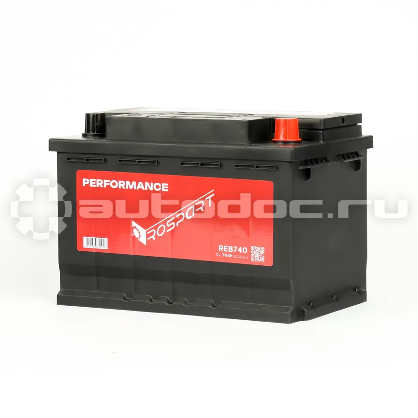 ROSPART Аккумулятор Performance 12V 74Ah 660A 278x175x190 /-+/