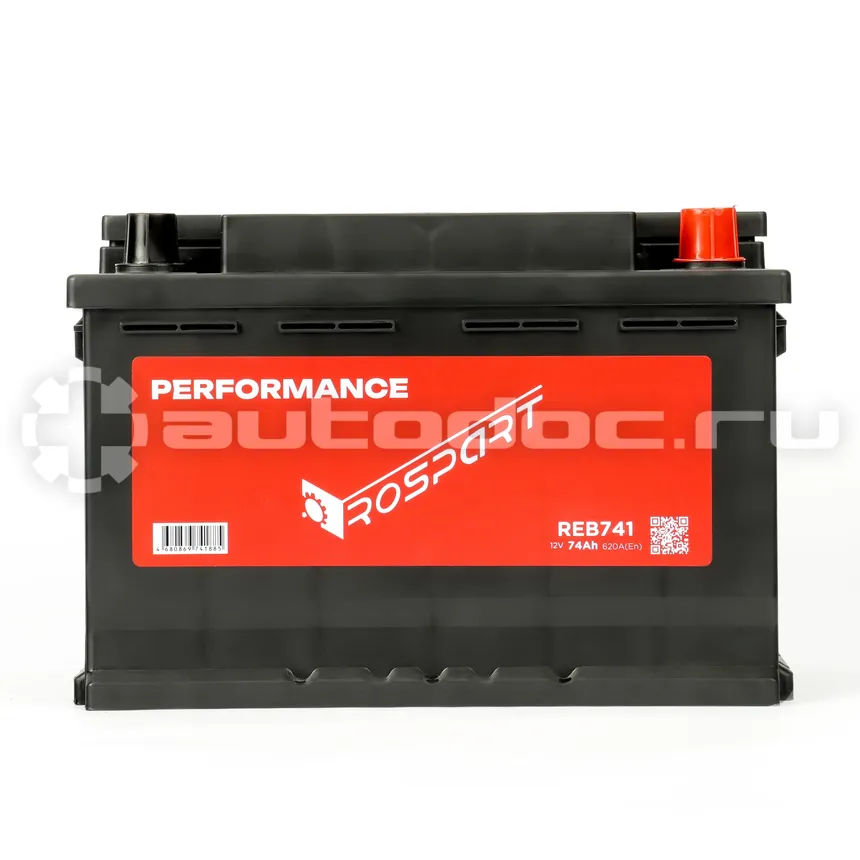 ROSPART Аккумулятор Performance 12V 74Ah 660A 278x175x190 /+-/