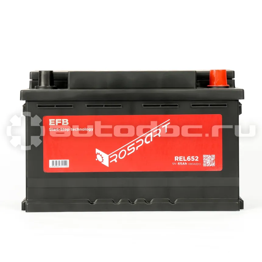 ROSPART Аккумулятор EFB 12V 65Ah 650A 278x175x175 /-+/