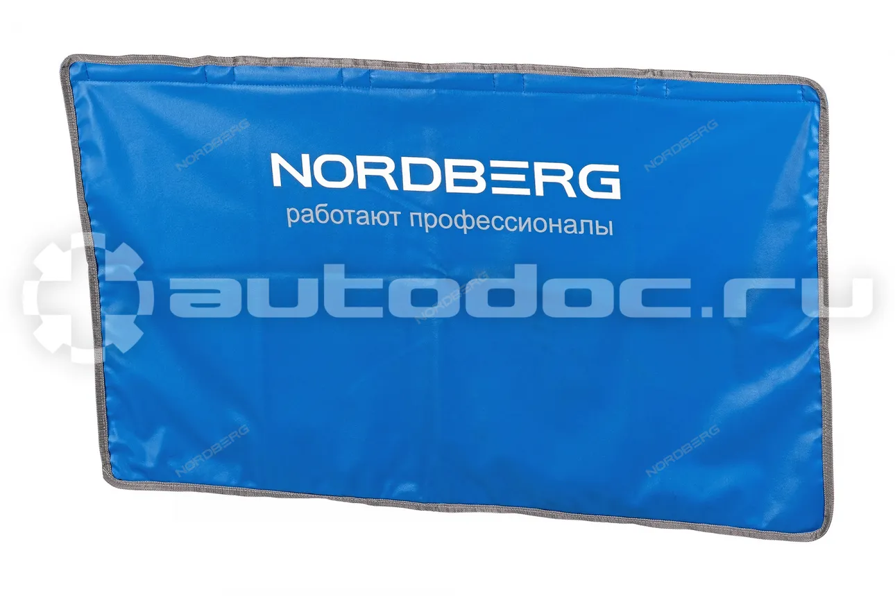 NORDBERG Накидка на крыло 110х65 прямоугольная без выреза с магнитом и подкладкой