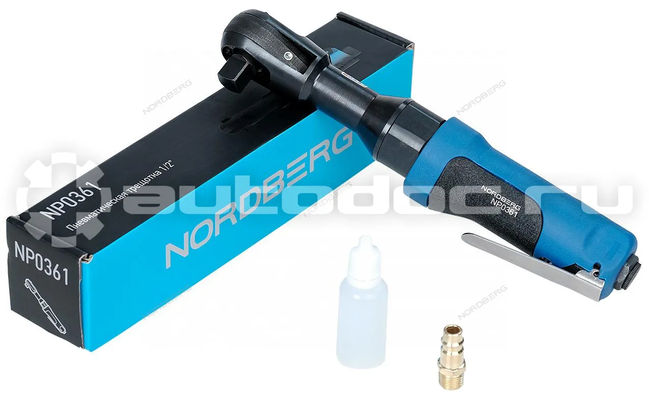 NORDBERG Пневмотрещотка 1/2", 88 Нм