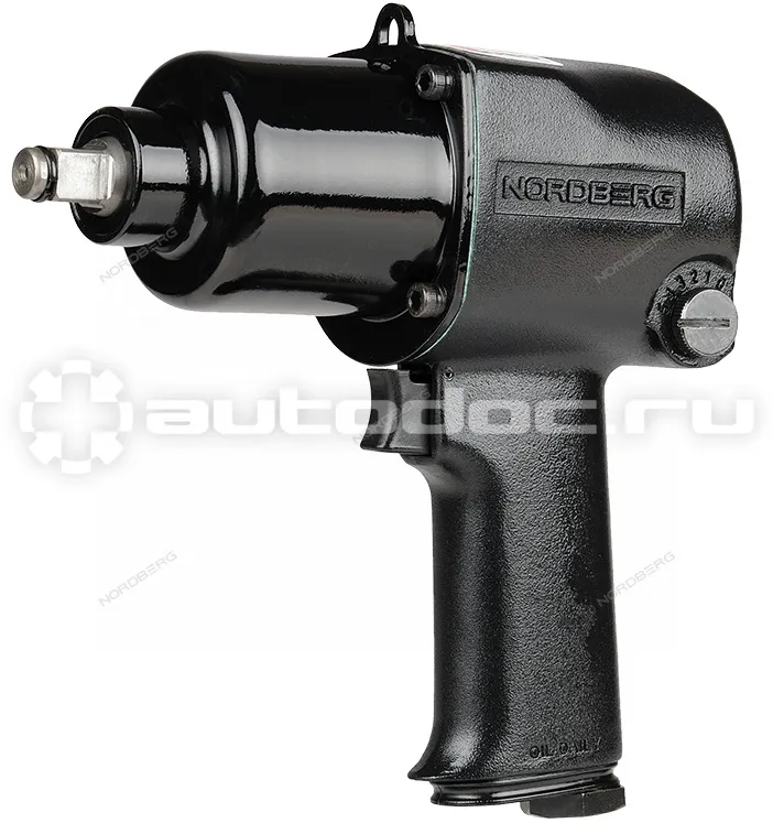 NORDBERG Пневмогайковерт ударный 1/2", 850 Нм