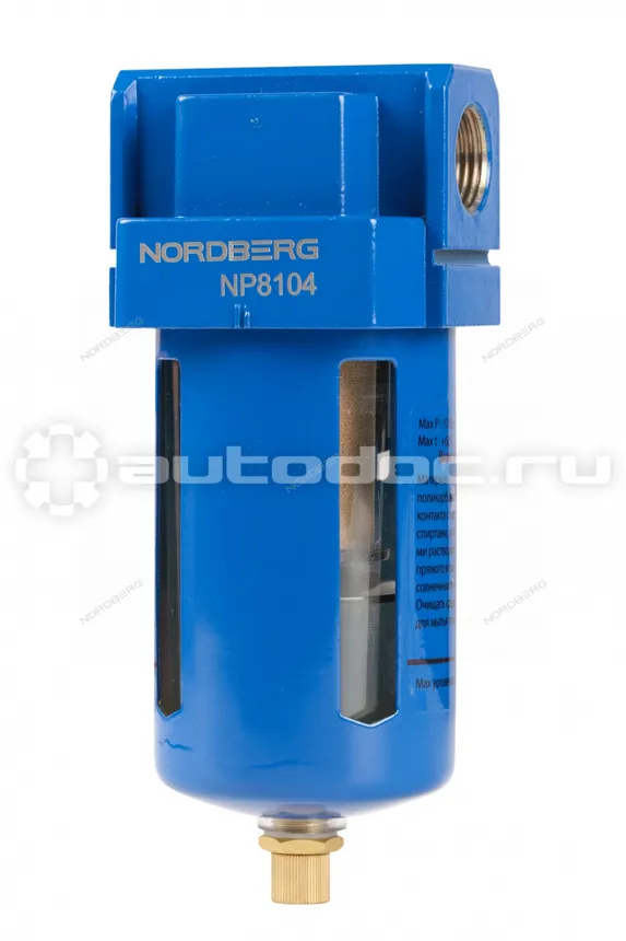 NORDBERG Фильтр воздушный, 1/2", 4000 л/мин