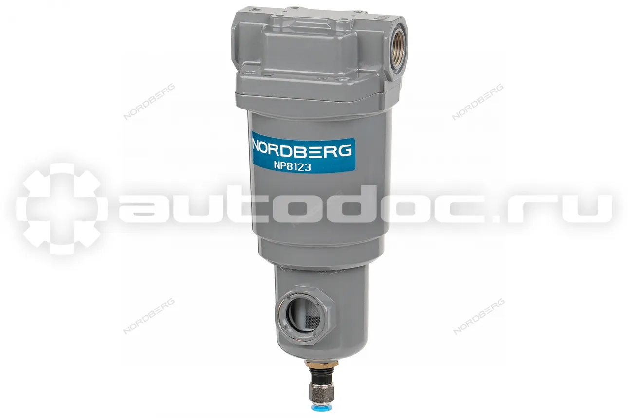 NORDBERG Фильтр воздушный, 3 мкм, 1/2", 15 бар