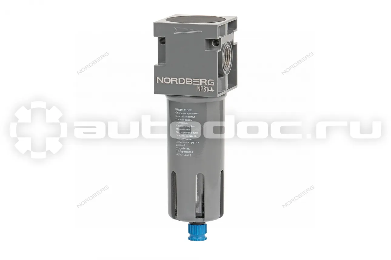 NORDBERG Фильтр воздушный, 1/2", 16 бар