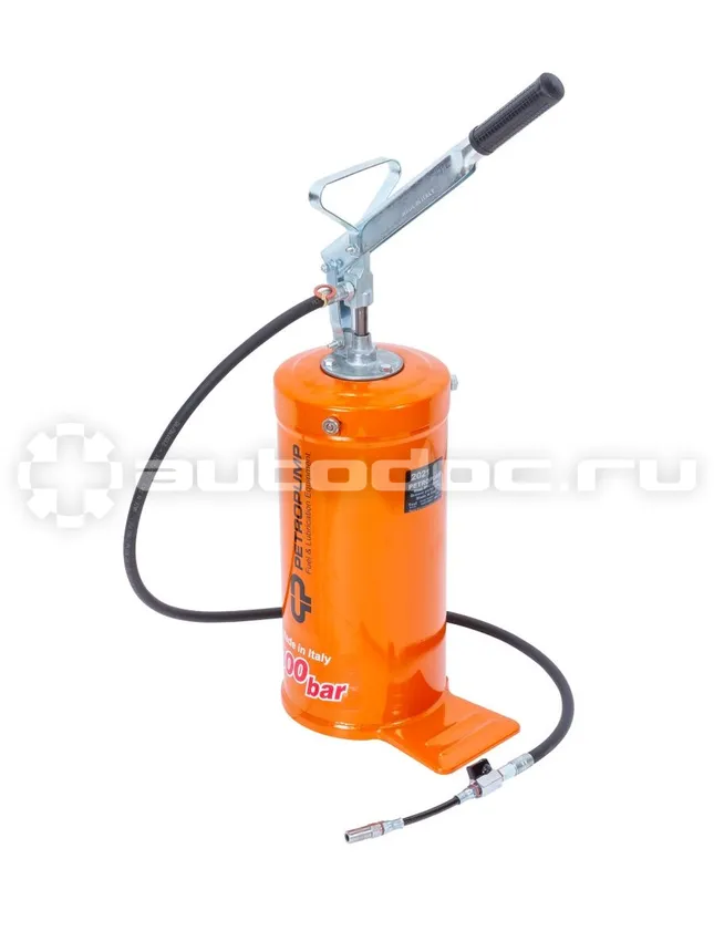 PETROPUMP Ручной солидолонагнетатель с емкостью 12 кг, 300 бар, профессиональная версия