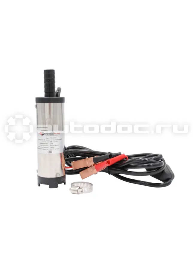PETROPUMP DCTP-12 - Погружной насос 12В для ДТ и воды, 19 л/мин
