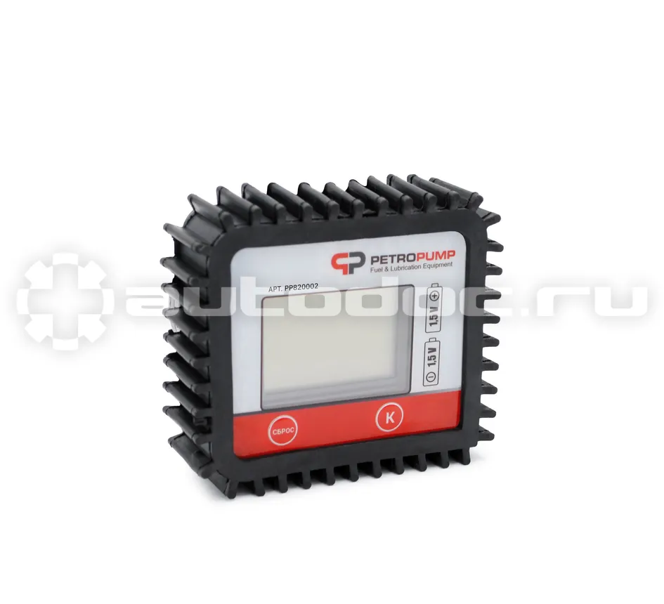 PETROPUMP OILM02 - Электронный счетчик для масла, 1/2" BSP (F), 35 л/мин