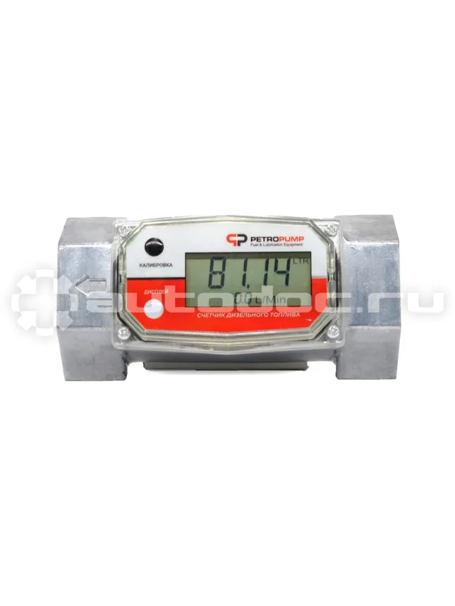 PETROPUMP AC-TM1.5 - Электронный счетчик для бензина и ДТ, 1 1/2" BSP (F), 20-200 л/мин