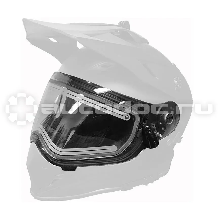 509 Визор Delta R3L Carbon Clear, ONE SIZE FITS ALL