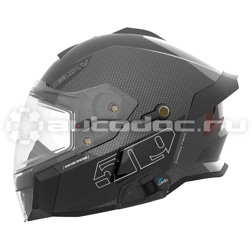 509 Шлем Delta V Carbon Commander с подогревом Legacy - Matte Finish, MD